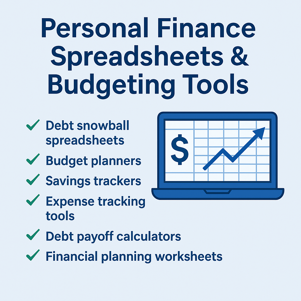 Personal Finance Spreadsheets & Budgeting Tools