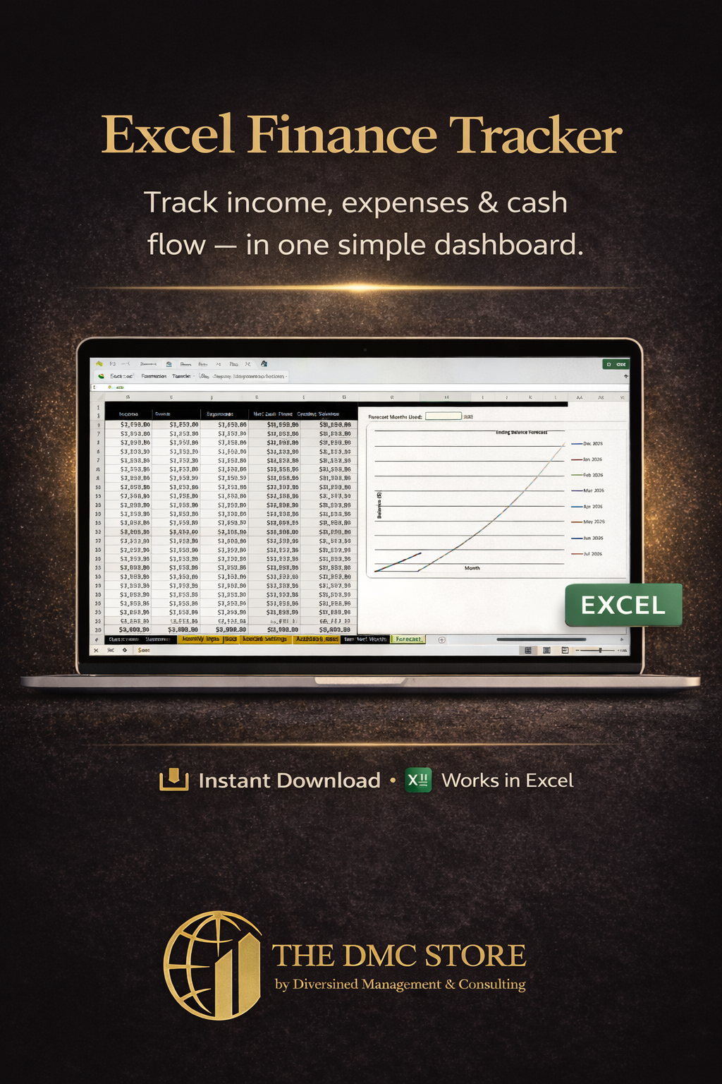 Monthly Money Reset System (PDF + Excel)