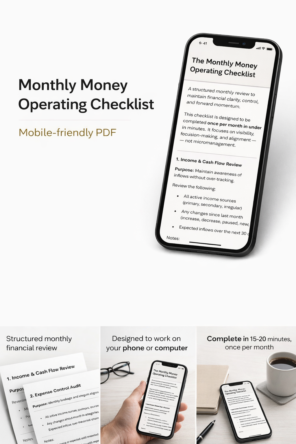 Stop Making Costly Money Mistakes With This Personal Finance Checklist